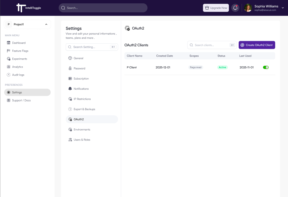 Creating a New Project